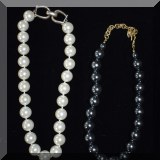 J09. Beaded costume necklaces. 
